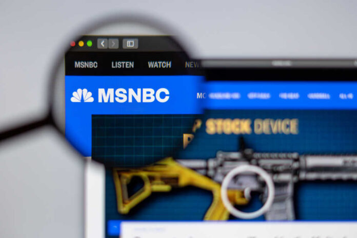 New,York,,Usa,-,March,26,,2019:,News,Media,Msnbc