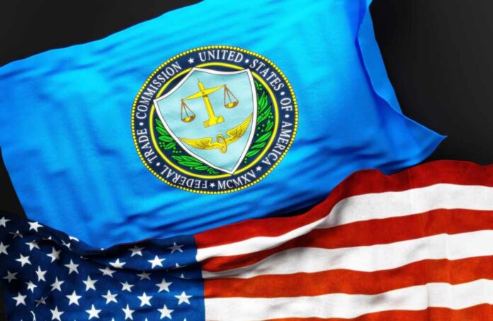 Flag,Of,The,United,States,Federal,Trade,Commission,Along,With