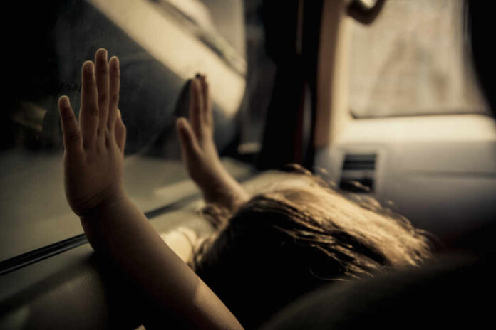 Concept,Negligence,,Forgetting,Small,Children,In,The,Car,:,Little