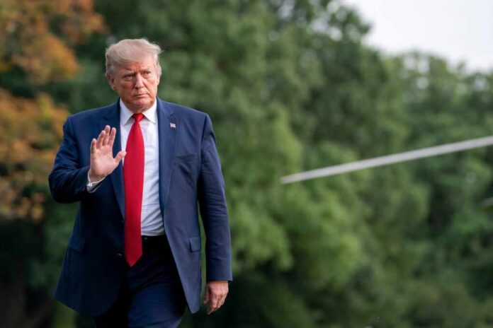 President,Donald,Trump,Returns,From,Kentucky.,Washington,Dc,-,21