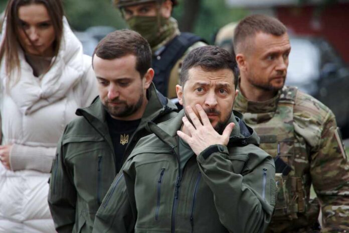 Sept,14,2022,President,Of,Ukraine,Volodymyr,Zelenskyy,Visit,Kharkiv