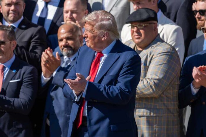 Washington,Dc,,United,States,,April,28,2025:president,Donald,Trump,Hosts