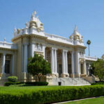 Corruption Scheme Rocks California Elections Exterior view of a historic courthouse with columns and decorative architecture