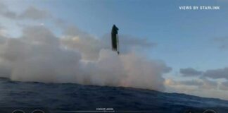 Starship reentry and landing, 22 May 2026