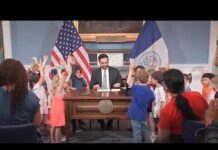 City Hall Clown Show: Bedtime ‘Banned’ NYC Mayor Zohran Mamdani Signs Mock Order Letting Kids Stay Up for NBA Finals 2026 | APT