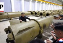 North Korea to Increase Missile Production 2.5x; Kim Jong Un Inspects Munitions Factory