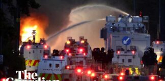 Belfast Erupts — Police Unleash Water Cannons