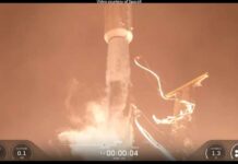 NROL-179 launch and Falcon 9 first stage landing