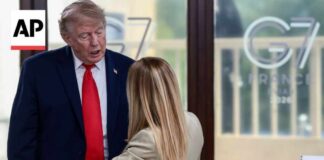 Giorgia Meloni responds to Trump's claim that she 'begged' him for a photo