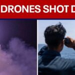 US shoots down Iranian drones launched toward Strait of Hormuz