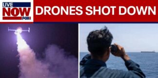 US shoots down Iranian drones launched toward Strait of Hormuz