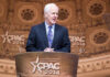A politician speaking at the Conservative Political Action Conference