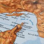 Hormuz Crisis Escalates Again Detailed map showing the Strait of Hormuz and surrounding regions