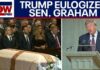 Trump Honors His Closest Senate Ally President Trump delivers eulogy at Sen. Lindsey Graham's funeral