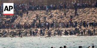 Could Spain Lose Schengen Access? Thousands of migrants swim around the border from Morocco into Ceuta, Spain