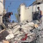 Aftermath of deadly Israeli strike on south Lebanon's Deir Zahrani | AFP