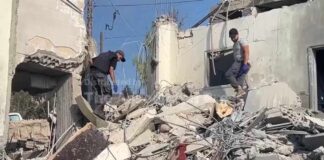 Aftermath of deadly Israeli strike on south Lebanon's Deir Zahrani | AFP