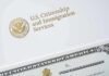 Trump Escalates Brazil Diplomatic Fight USCIS letter and partial naturalization certificate