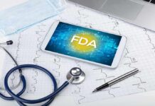Food Loophole Exposed — FDA Tightens Tablet with FDA on screen amid medical tools and ECG charts