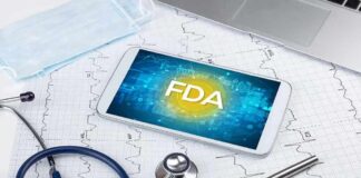 Food Loophole Exposed — FDA Tightens Tablet with FDA on screen amid medical tools and ECG charts