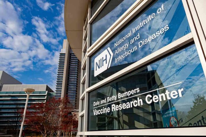 shutterstock_1858839478 Vaccine Research Center building exterior with glass facade and signage