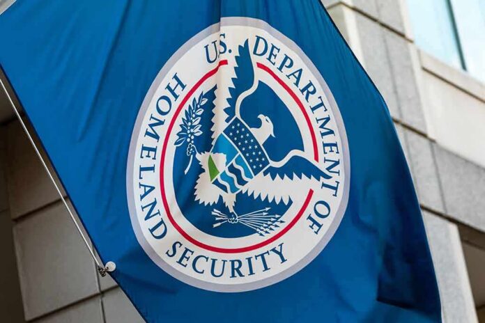U.S. Department of Homeland Security flag