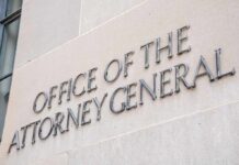 Office of the Attorney General building sign