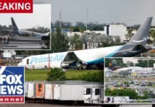 Miami Airport FREEZES After Fiery Crash BREAKING: Officials say at least 5 dead in Amazon cargo jet crash in Miami