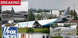 Miami Airport FREEZES After Fiery Crash BREAKING: Officials say at least 5 dead in Amazon cargo jet crash in Miami