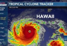 Category 4 Beast Targets Hawaii Latest forecast moves Hurricane Lowell west