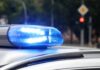 Grieving Mom Torches Sanctuary Licensing Police car blue siren light flashing