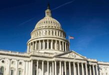 3 A.M. Raid Stops Capitol Nightmare United States Capitol dome against clear blue sky