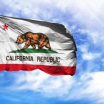 CALIFORDABLE Pitch Hides Brutal Cuts California state flag waving against a blue sky