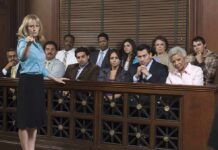 Grieving Father Attacks Cuffed Man Who Killed His Son Attorney pointing toward the jury in a courtroom
